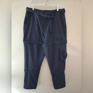 OUTDOOR VOICES Climbing Convertable Navy Cargo Pants